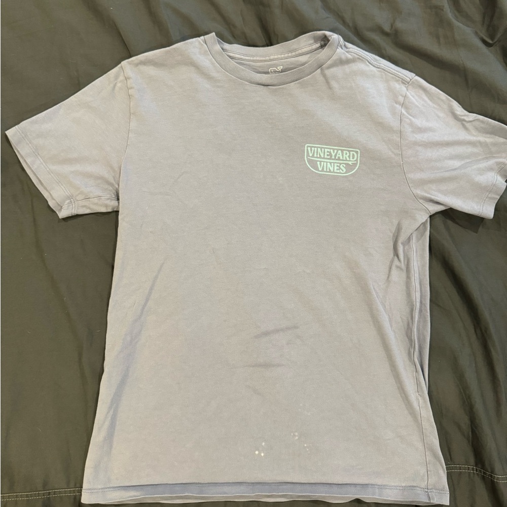 Vineyard Vines Surf Logo T-Shirt - Light Blue